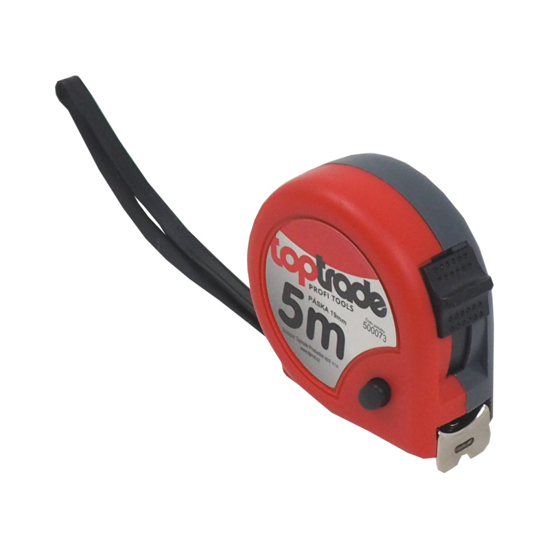TOPTRADE meter zvinovací, dvojbrzdový, 19 mm x 5 m 7