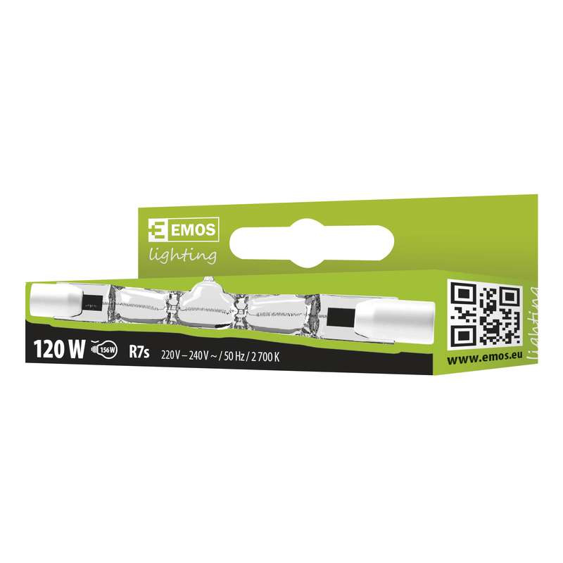 halogén náhradný, ECO Linear, teplá biela, 120 W (156 W), pätica R7S 1