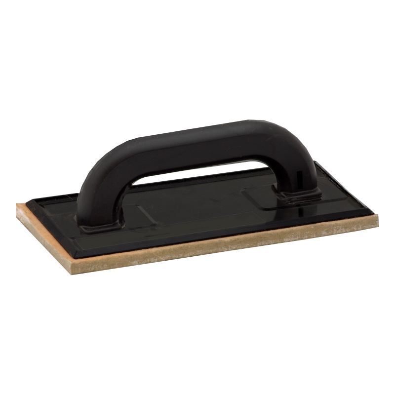 TOPTRADE hladítko ABS, odľahčené plátko, plsť biela, 250 x 130 x 8 mm