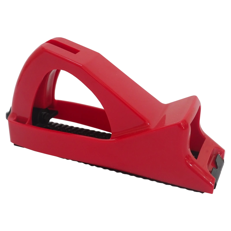 TOPTRADE hoblík na sadrokartón, plastový, 140 mm
