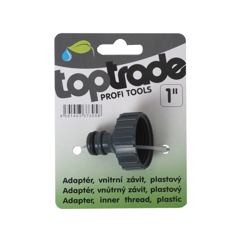 TOPTRADE adaptér, vnútorný závit, 1" 1