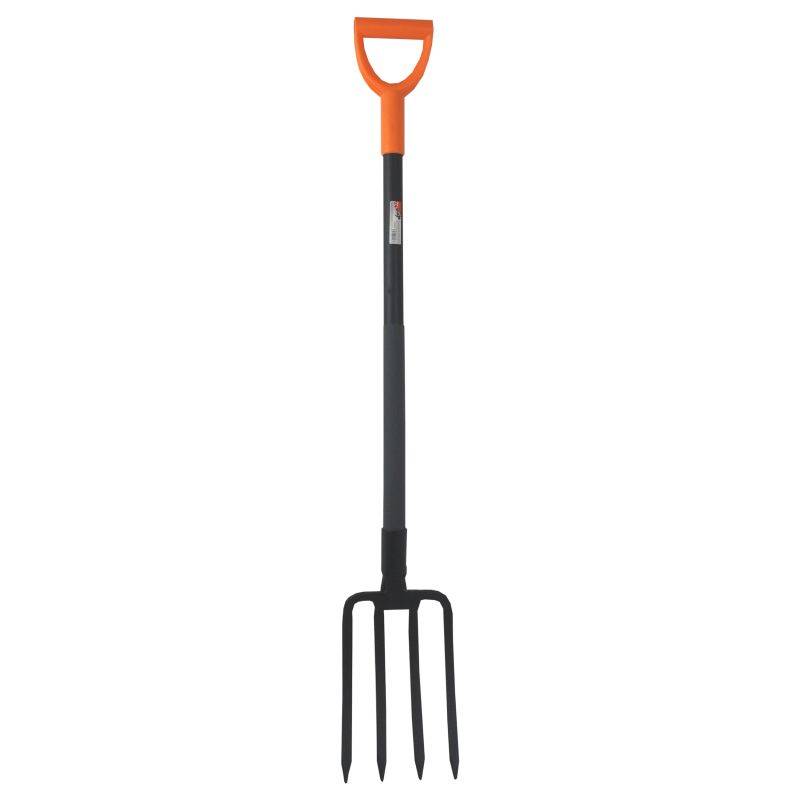 TOPTRADEvidly rycie, kované, kovová násada, zvárané, tvarovaný profil, dĺžka 1200mm, Profi