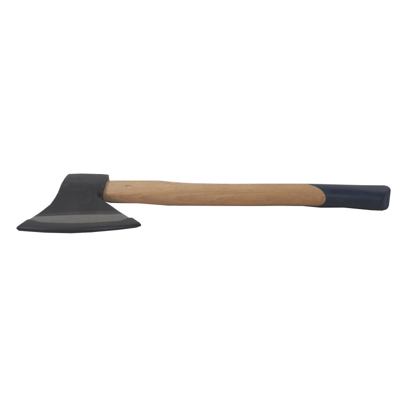 TOPTRADE sekera drevorubačská, s drevenou násadou, 600 g, štandard 5