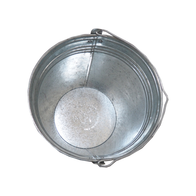 TOPTRADE vedro pozinkované, 10 l - BAZAR - rez 2