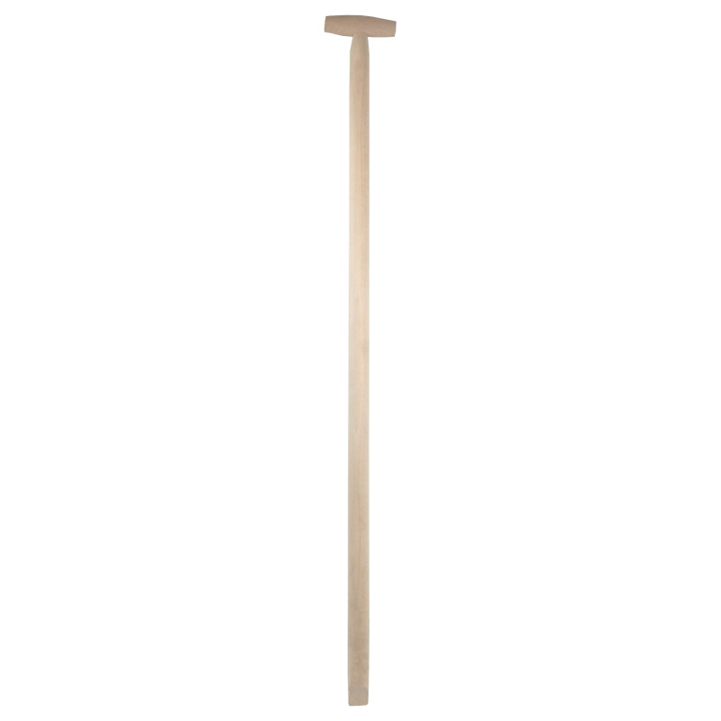 TOPTRADE násada na lopatu a vidly, rovná, s koncovkou T, 120 cm