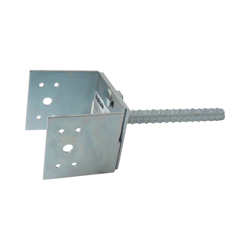 TOPTRADE pätka kotevná, staviteľná, do betónu, 80 - 150 x 90 mm, pozinkovaná 4