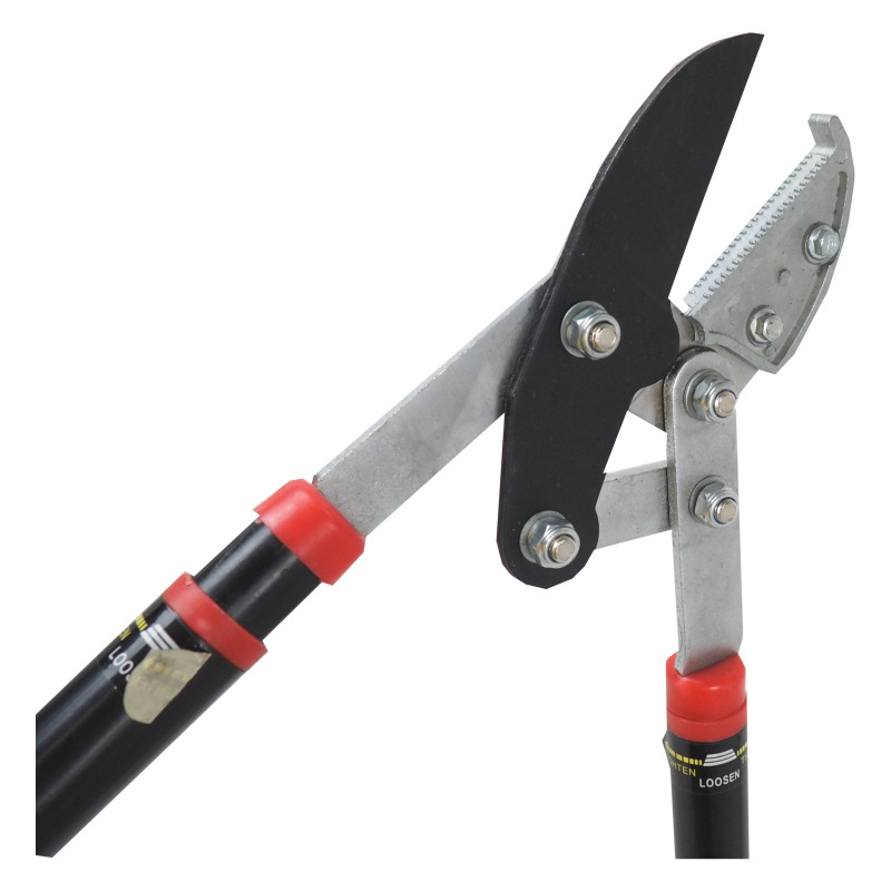 TOPTRADE nožnice záhradnícke, celokovové, teleskopické, rovné, 640/940 mm 8