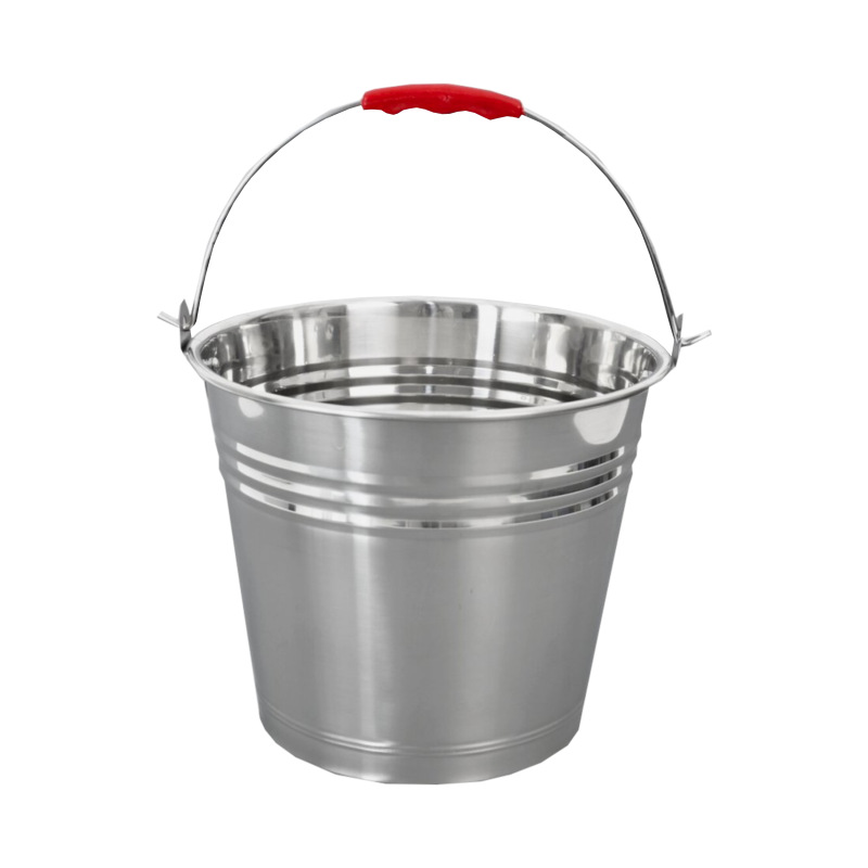 TOPTRADE vedro nerezové, 10 l