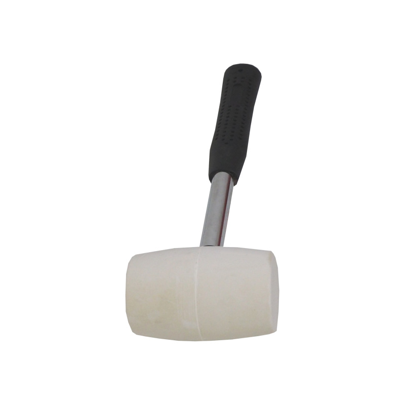 TOPTRADE kladivo gumené, biele, s kovovou rukoväťou, O 50 mm / 450 g profi 6