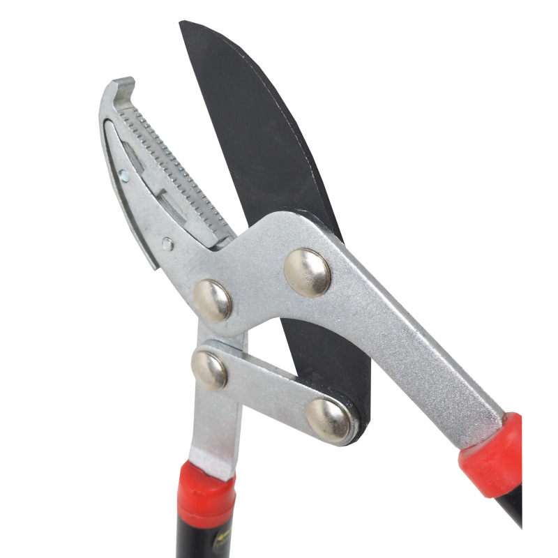 TOPTRADE nožnice záhradnícke, celokovové, teleskopické, rovné, 640/940 mm 6