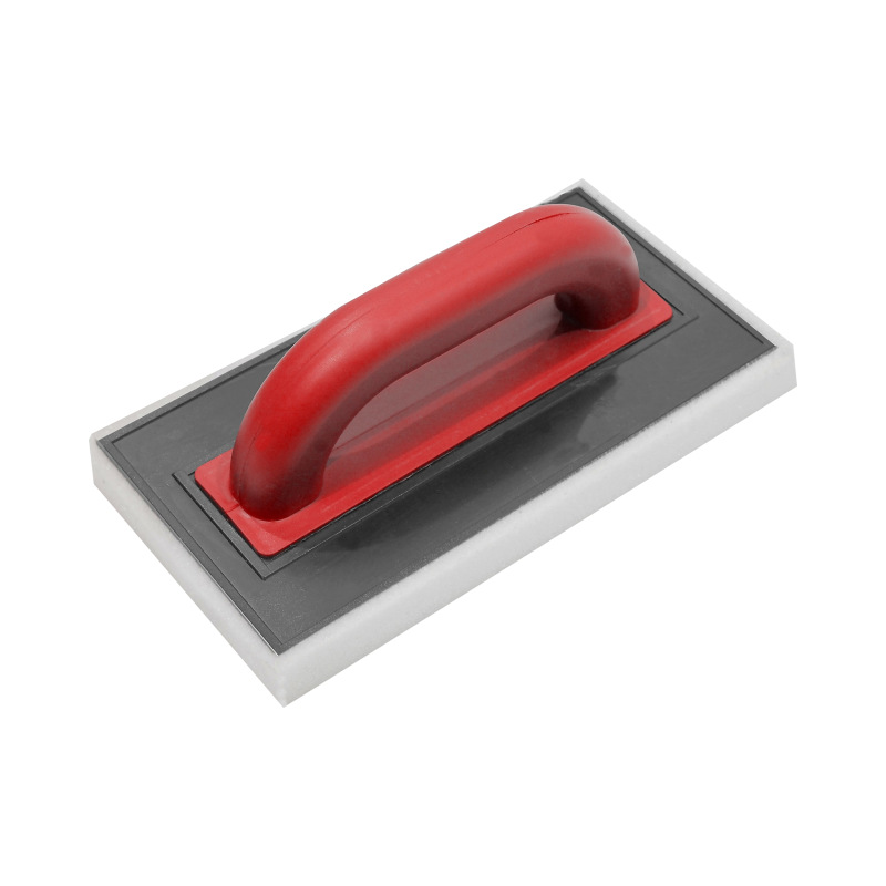 TOPTRADE hladítko ABS, molitan jemný, 250 x 130 x 20 mm