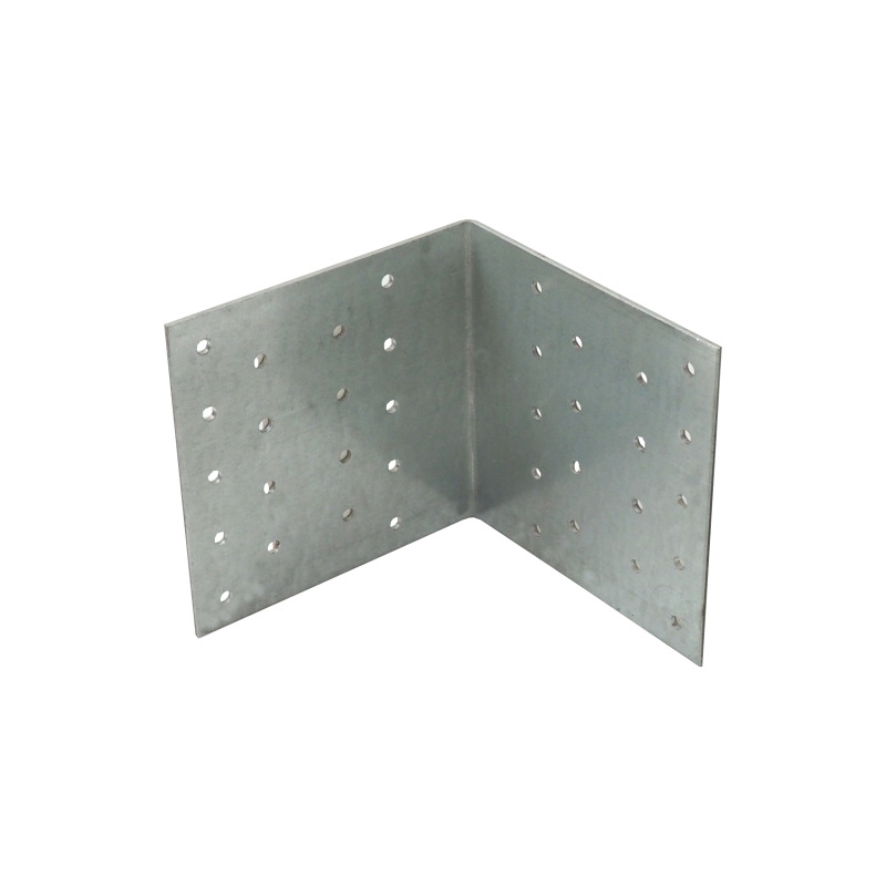 TOPTRADE uholník spojovací, bez prelisu, 90°, 100 x 100 x 100 x 2 mm, pozinkovaný