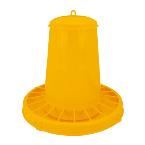 TOPTRADE kŕmidlo plastové, tubusové, pre hydinu, 20 l