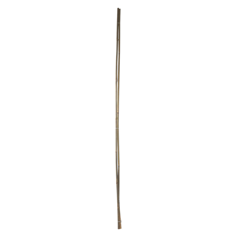 TOPTRADE tyč bambusová, O 18 - 20 mm x 210 cm, súprava 2 ks