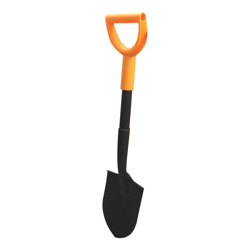 TOPTRADE lopatka do auta, kovová násada, zváraná, tvarovaný profil, dĺžka 710mm, Profi