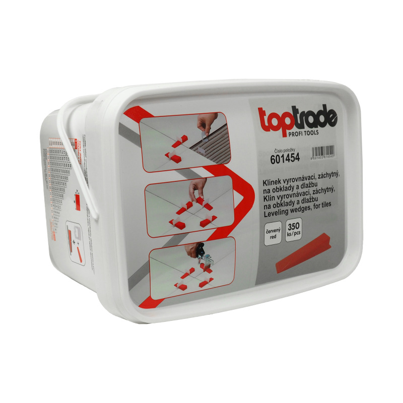 TOPTRADE klin, vyrovnávacie, záchytný, na obklady a dlažbu / 350 ks 2