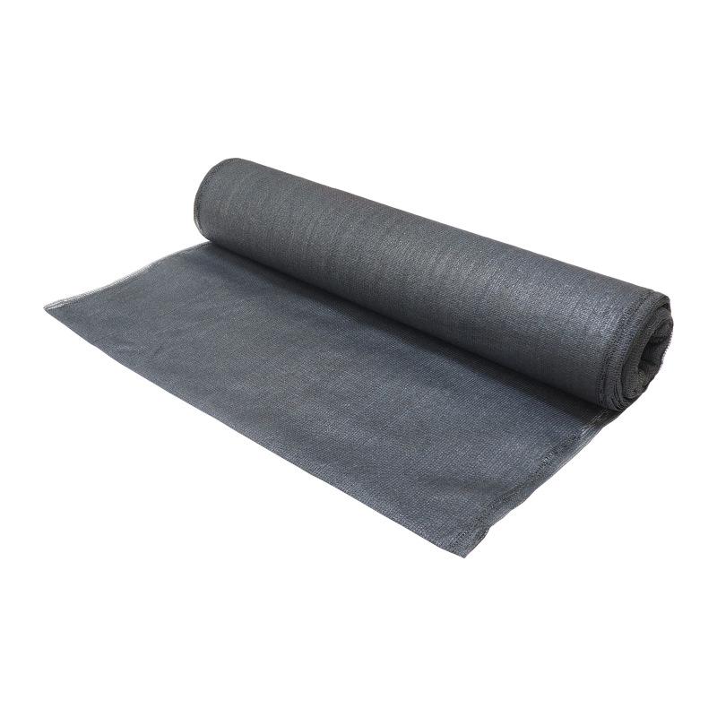 TOPTRADE sieť tieniaca, sivá, 1 x 50 m, 150 g / m2