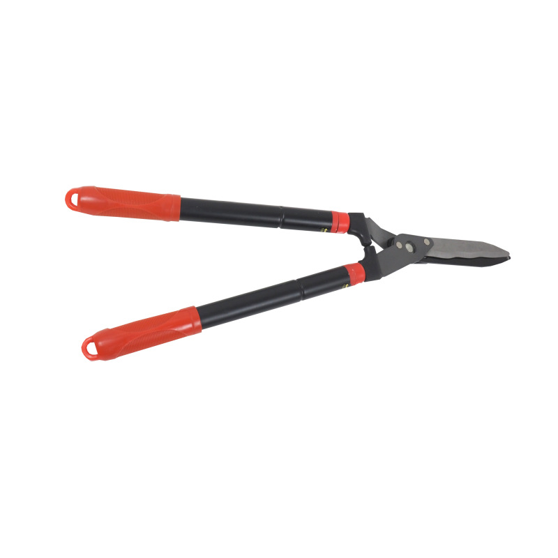 TOPTRADE nožnice záhradnícke, celokovové, teleskopické, na živý plot, 620/830 mm 8