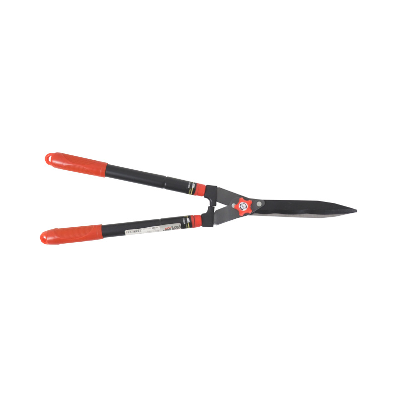 TOPTRADE nožnice záhradnícke, celokovové, teleskopické, na živý plot, 620/830 mm 4