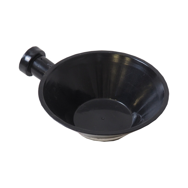 TOPTRADE naberačka s tulejou,plastová, O 215 mm 2