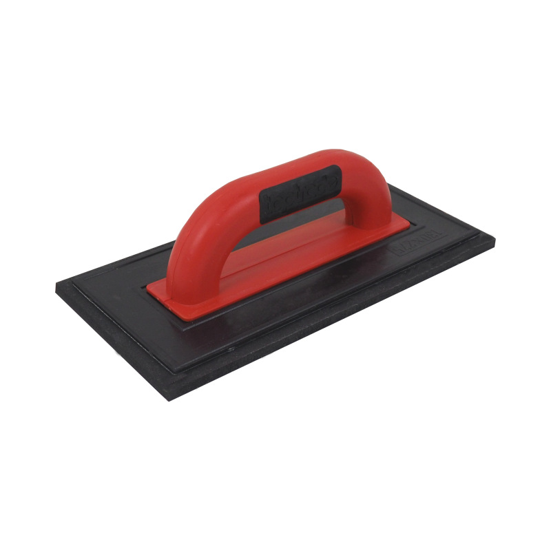 TOPTRADE hladítko ABS, guma tvrdá, PROFESSIONAL, 250 x 130 x 8 mm, profi