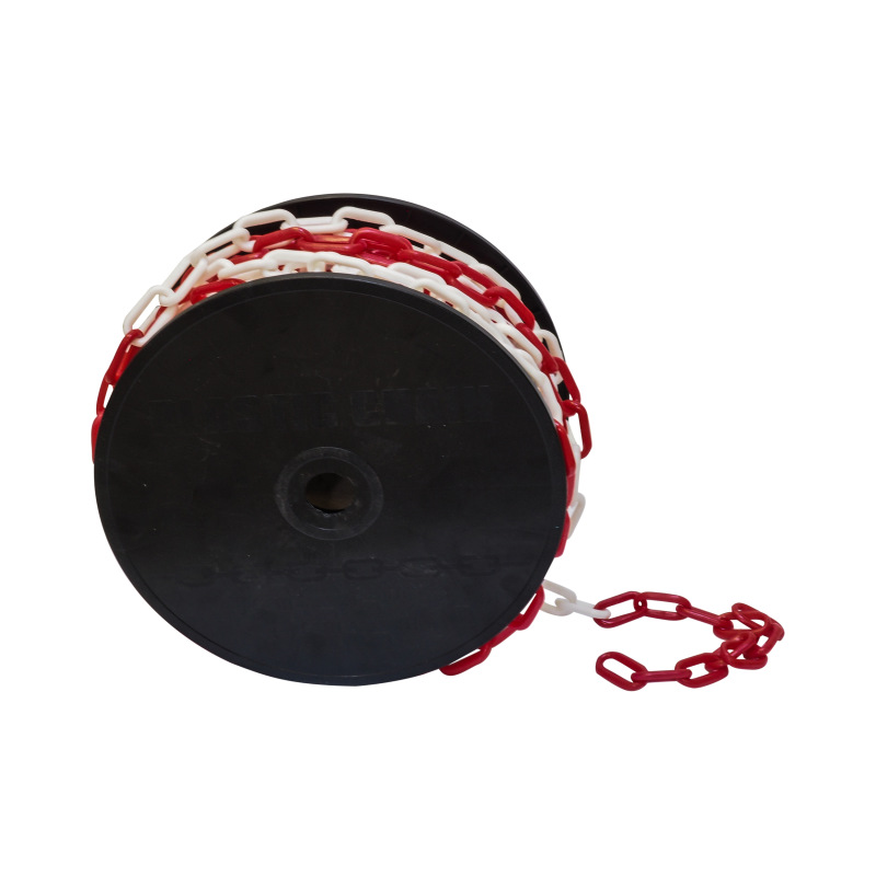 TOPTRADE reťaz plastová, na cievke, 6 mm x 25 m