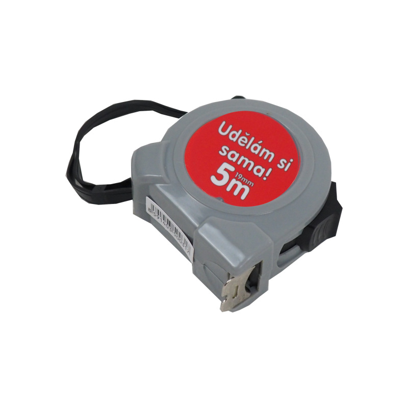 TOPTRADE meter zvinovací, „UDĚLÁM SI SAMA !“, jednobrzdový, 19 mm x 5 m 2
