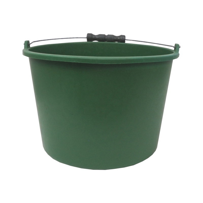 TOPTRADE vedro murárske, plastové, farebné, 12 l - BAZAR vybledlé