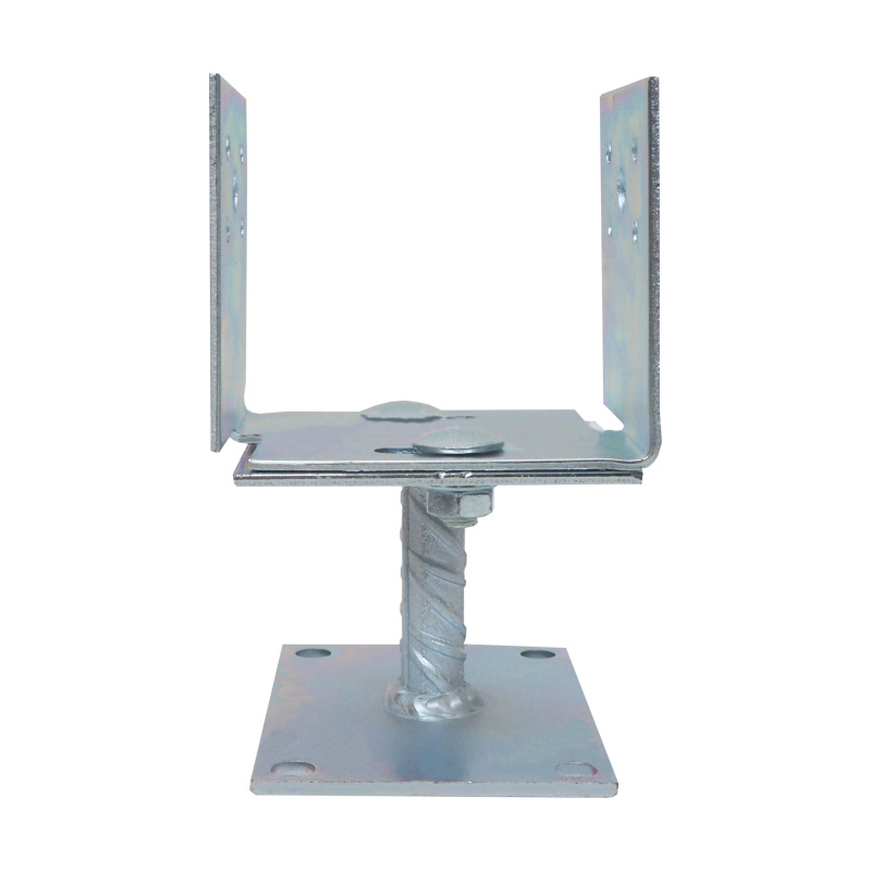 TOPTRADE pätka kotevná, staviteľná, na skrutky, 80 - 150 mm x 90 mm, pozinkovaná 2