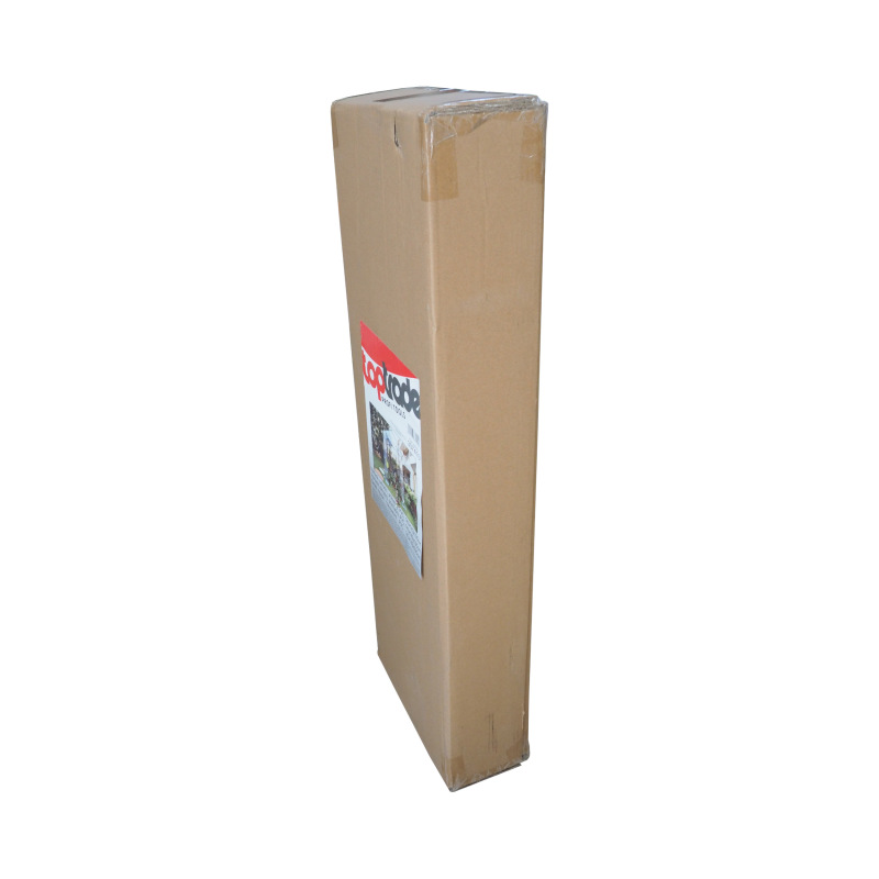TOPTRADE fóliovník záhradný, priehľadný, PVC, 1430 x 1430 x 1950 mm 3