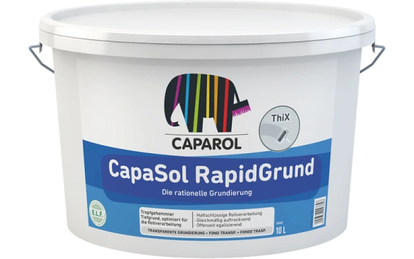 CapaSol RapidGrund -Tixotropný, nestekavý penetračný náter, pre aplikáciu valcom