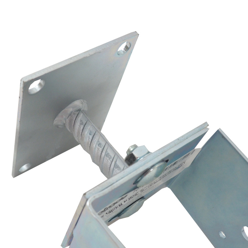 TOPTRADE pätka kotevná, staviteľná, na skrutky, 80 - 150 mm x 90 mm, pozinkovaná 8