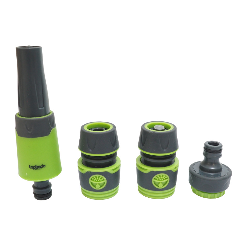 TOPTRADE rozstrekovač dvojzložkový, prúdnicový, súprava, 1/2", 4 ks