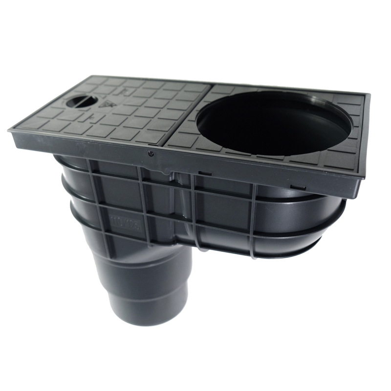 vpusť kanalizačná, plastová, prietok 390l/530l/min., spodný vývod O 110/125 mm 2