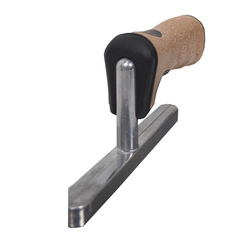 TOPTRADE hladítko nerezové, s EKO rukoväťou, zub 12 mm, 270 x 130 mm, profi 13