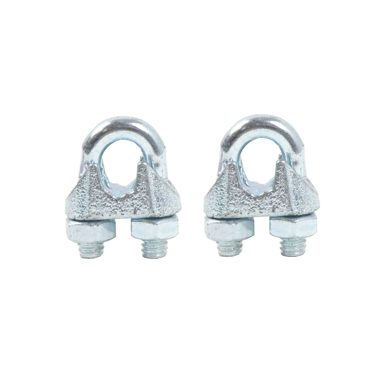 TOPTRADE svorka lanová, pozinkovaná, balenie 2 ks, 6 mm