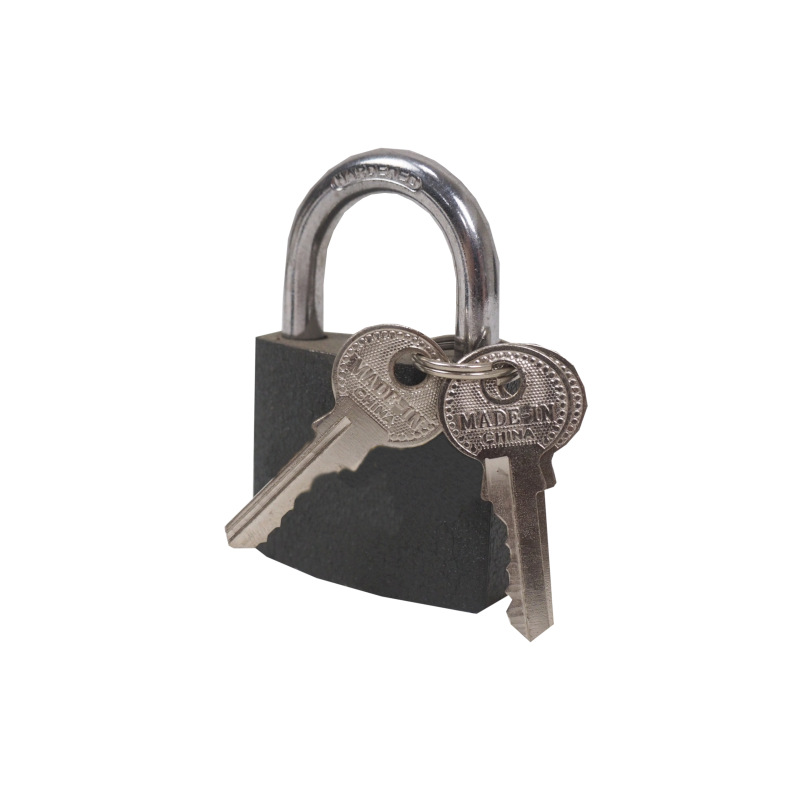 TOPTRADE zámok visiaci, čierny, 63 mm 6
