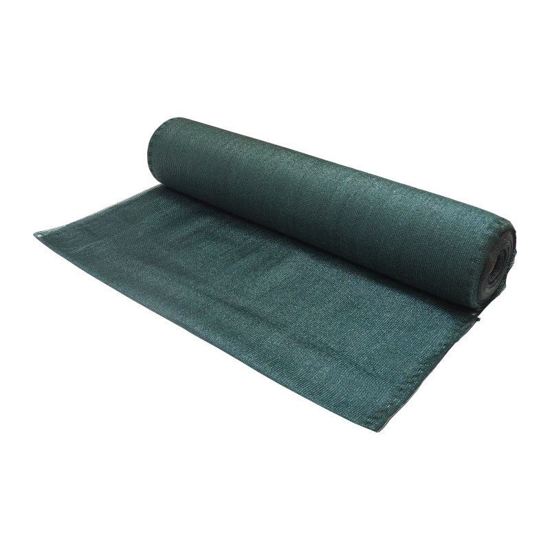 TOPTRADE sieť tieniaca, zelená, 2 x 10 m, 150 g / m2