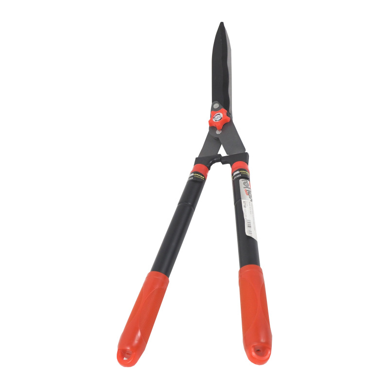 TOPTRADE nožnice záhradnícke, celokovové, teleskopické, na živý plot, 620/830 mm 3