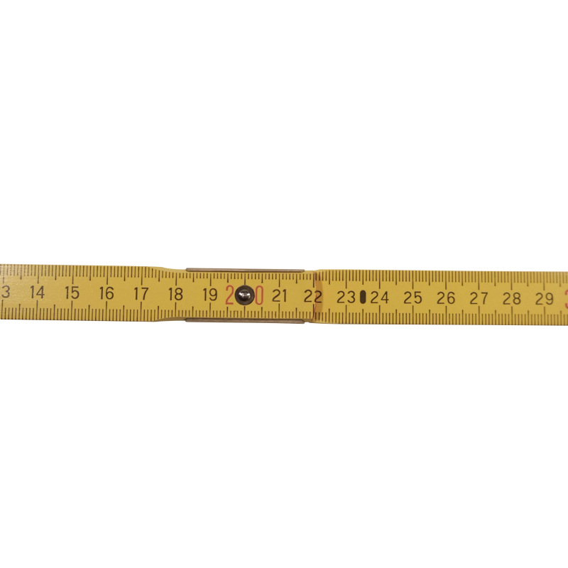 meter skladací, drevený, citrón, 1 m, profi 2