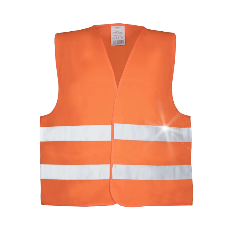 vesta reflexná, oranžová, XL