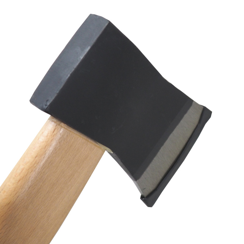 TOPTRADE sekera drevorubačská, s drevenou násadou, 1150 g, profi 10