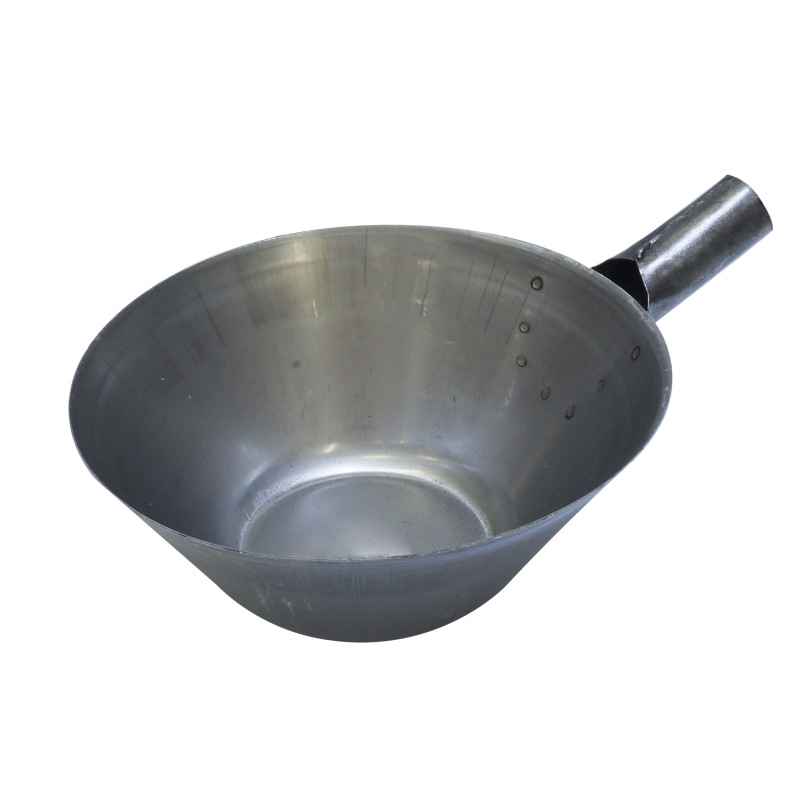 TOPTRADE naberačka s tulejou, oceľová, O 210 mm