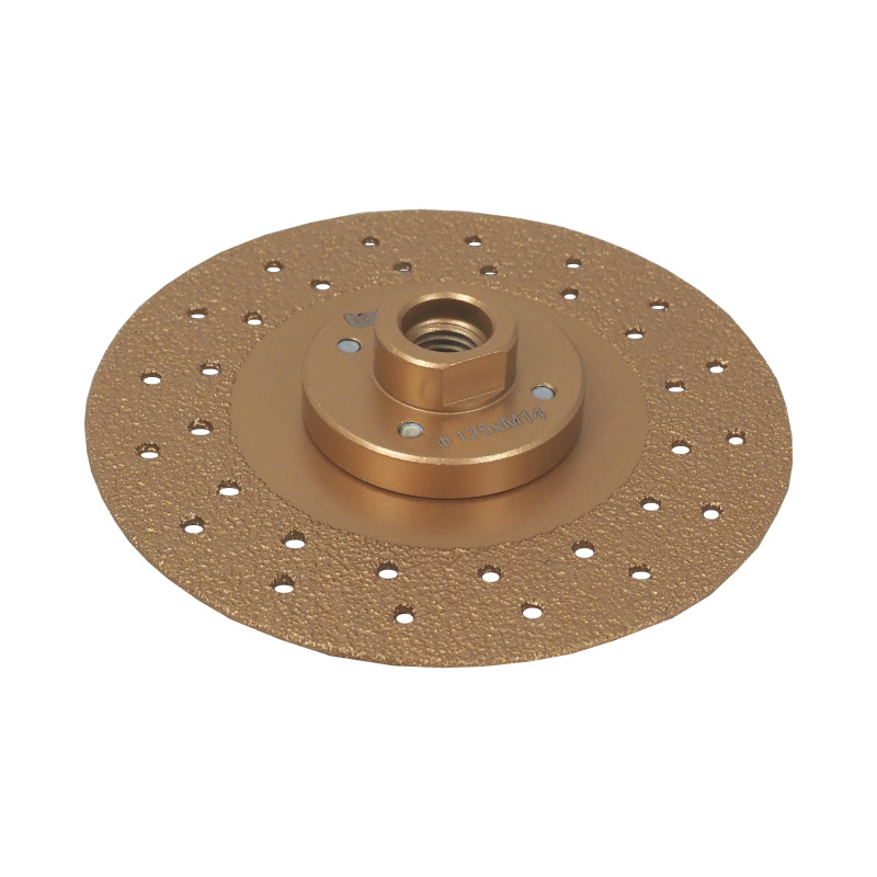 TOPTRADE kotúč diamantový, rezný a brúsny, M14, O 125 mm 3
