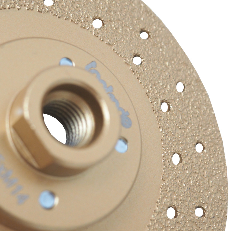 TOPTRADE kotúč diamantový, rezný a brúsny, M14, O 125 mm 7