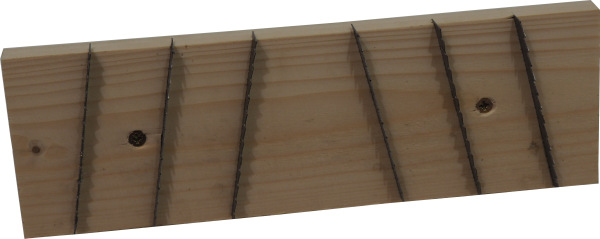 TOPTRADE škrabák na ytong, drevený, malý, 260 x 90 mm, štandard 1