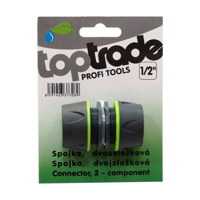 TOPTRADE spojka dvojzložková, 1/2" 1