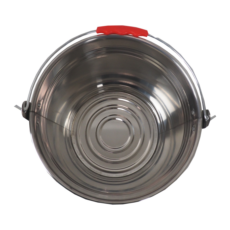TOPTRADE vedro nerezové, 12 l - BAZAR 2