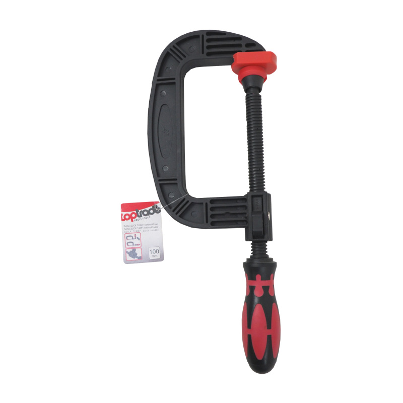 TOPTRADE zvierka QUICK CLAMP, 100 mm, rychlouvolňovacia 1