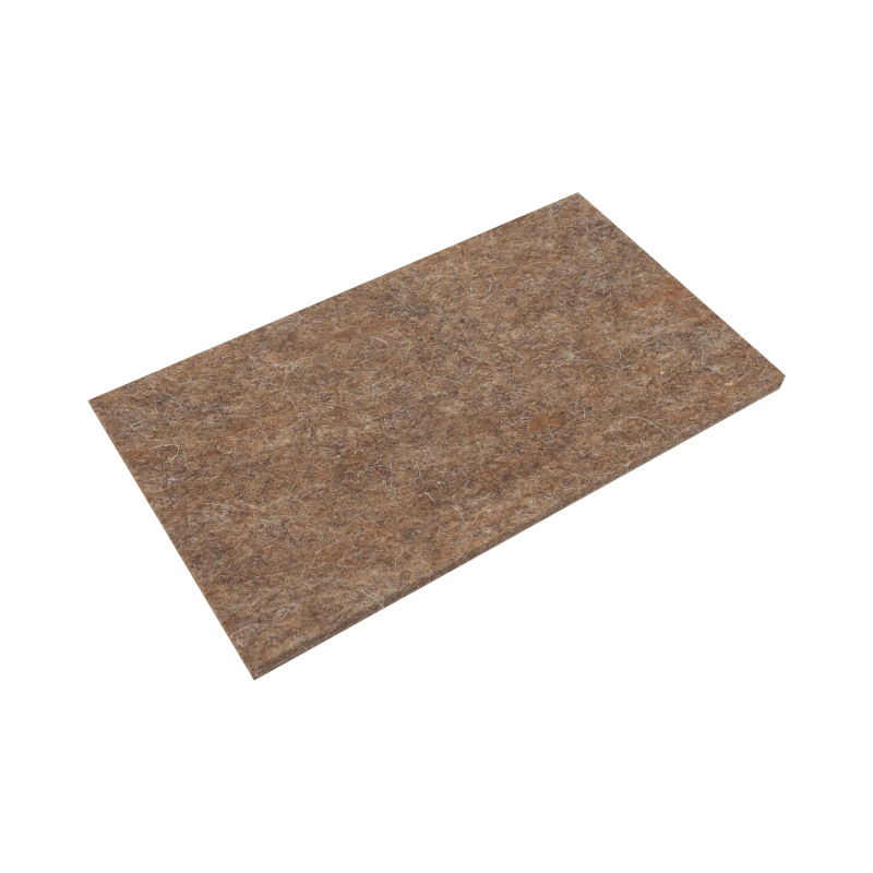 TOPTRADE povrch náhradný, plsť hnedá, 280 x 140 x 10 mm 5